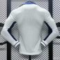England Home Long Sleeve 2024 Player Authentic Soccer Football Futbol Jersey Kit