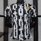 Barcelona Black with Distressed Stripes 25/26 Player Jersey