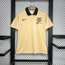 Barcelona Polo Khaki 24/25 Adult Soccer Futbol Football Jersey