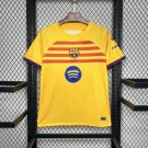 Barcelona Yellow 24/25 Adult Soccer Futbol Football Jersey