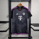 Bayern Munich Away Black 23/24 Soccer Futbol Football Jersey Shirt Kit