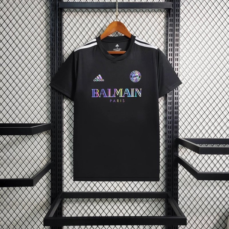 Bayern Munich Paris X Special Edition Black 2024 Soccer Football Jersey