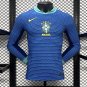 Brazil Away Blue 2024 Player Soccer Football Futbol Adults Jersey