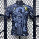 Brazil Copa America Goalkeeper 2024 Player Authentic Soccer Football Futbol Jersey Kit