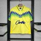 Brazil Home Corteiz Retro 1995 Adult Soccer Football Futbol Jersey