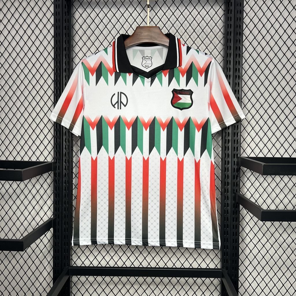 CD Palestino Hypepeace Joint Edition White Retro 2024/25 Adult Soccer Football Futbol Jersey
