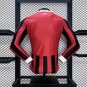 AC Milan Home 24/25 Long Sleeves Player Authentic Soccer Football Futbol Jersey Kit