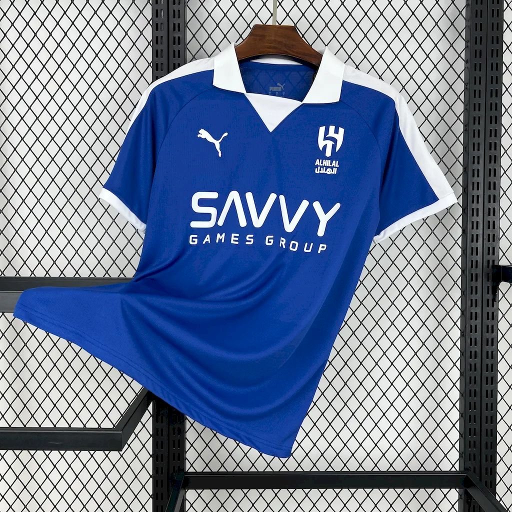 Al Hilal SC 70th Years Anniversary 24/25 Adult Soccer Futbol Football Jersey