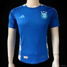 Argentina Away Blue 2024 Player Authentic Soccer Football Futbol Jersey Kit