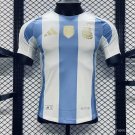 Argentina Home 2024 Player Authentic Soccer Football Futbol Jersey Kit