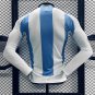 Argentina Long Sleeve Home 2024 Player Authentic Soccer Football Futbol Jersey Kit