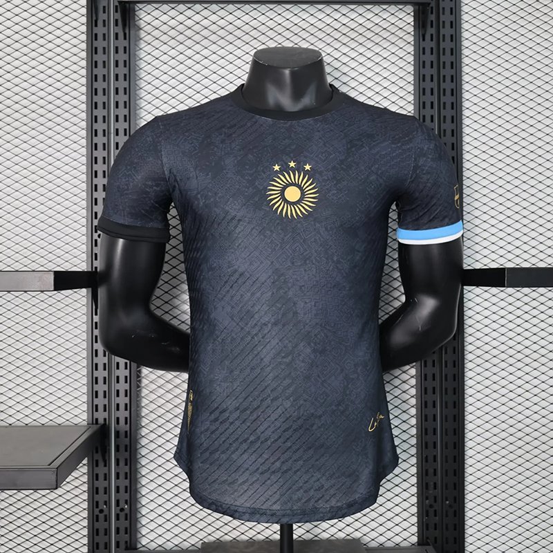 Argentina Messi La Pulga 23/24 Authentic Soccer Football Futbol Jersey Kit