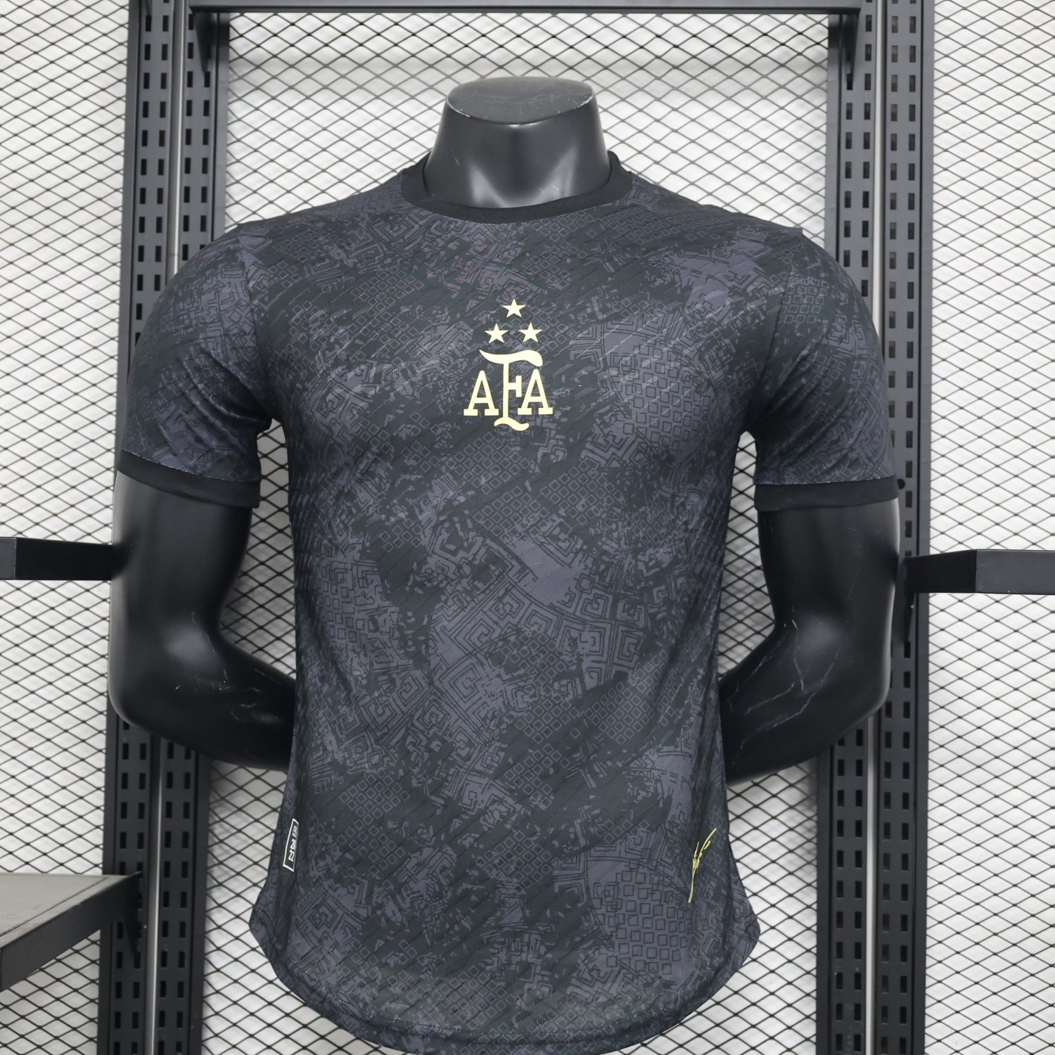 Argentina Special Edition black 2024 Player Authentic Soccer Football Futbol Jersey Kit
