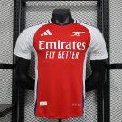 Arsenal Home 24/25 Player Authentic Soccer Football Futbol Jersey Kit