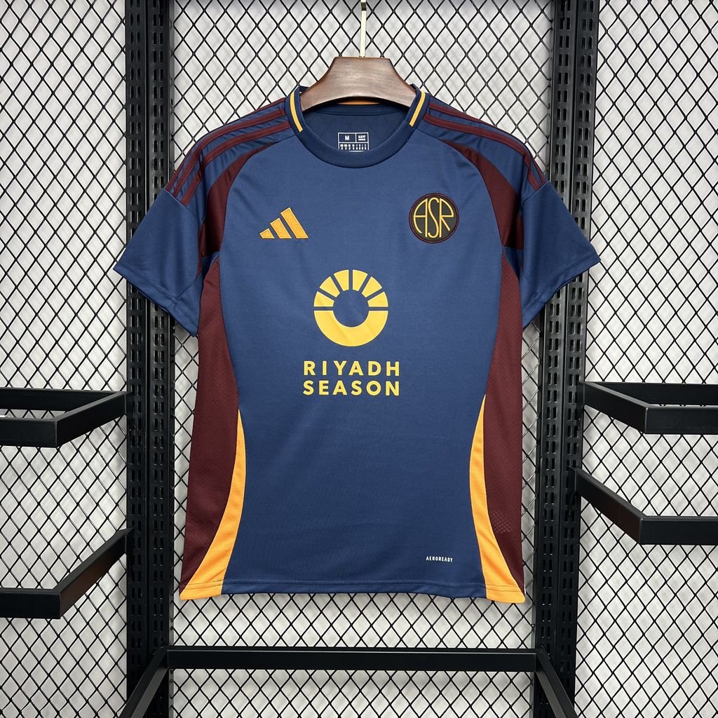 AS Roma Third 24/25 Adult Soccer Futbol Football Jersey