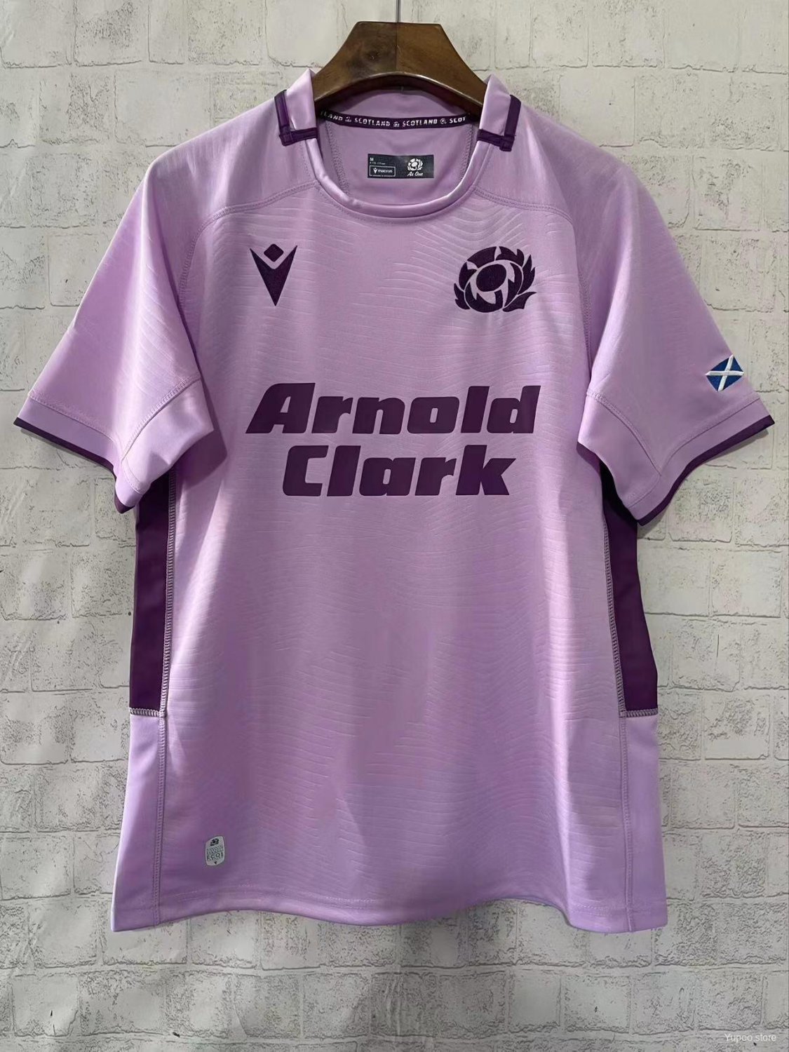 Scotland Pink with Purple 2026 Jersey