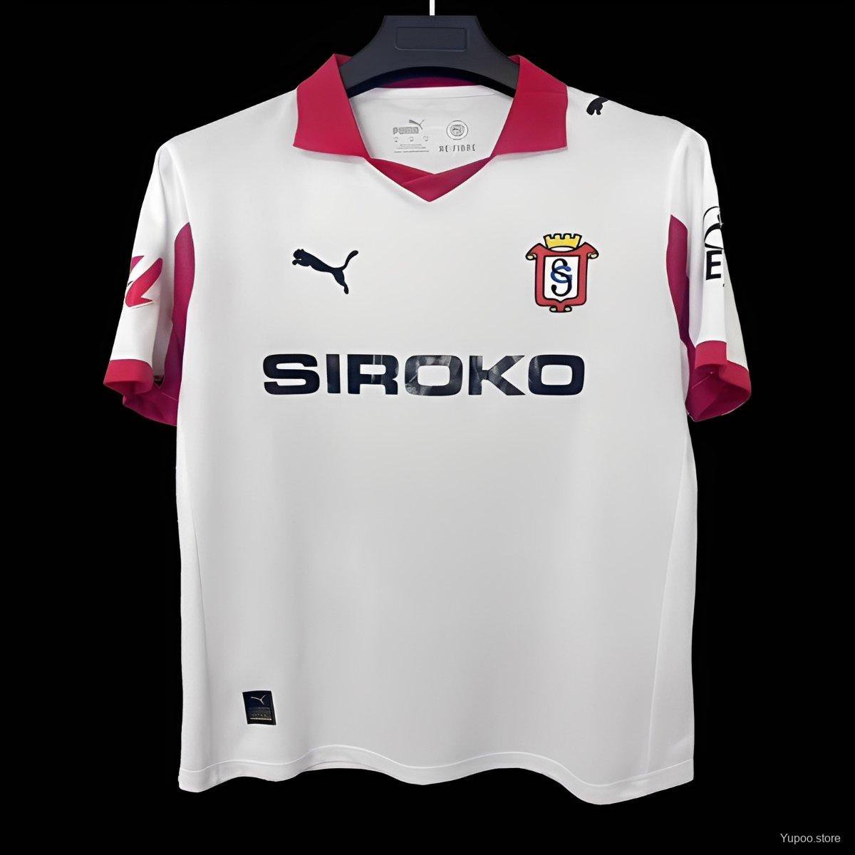 Sporting Gijon Third White 25/26 Jersey