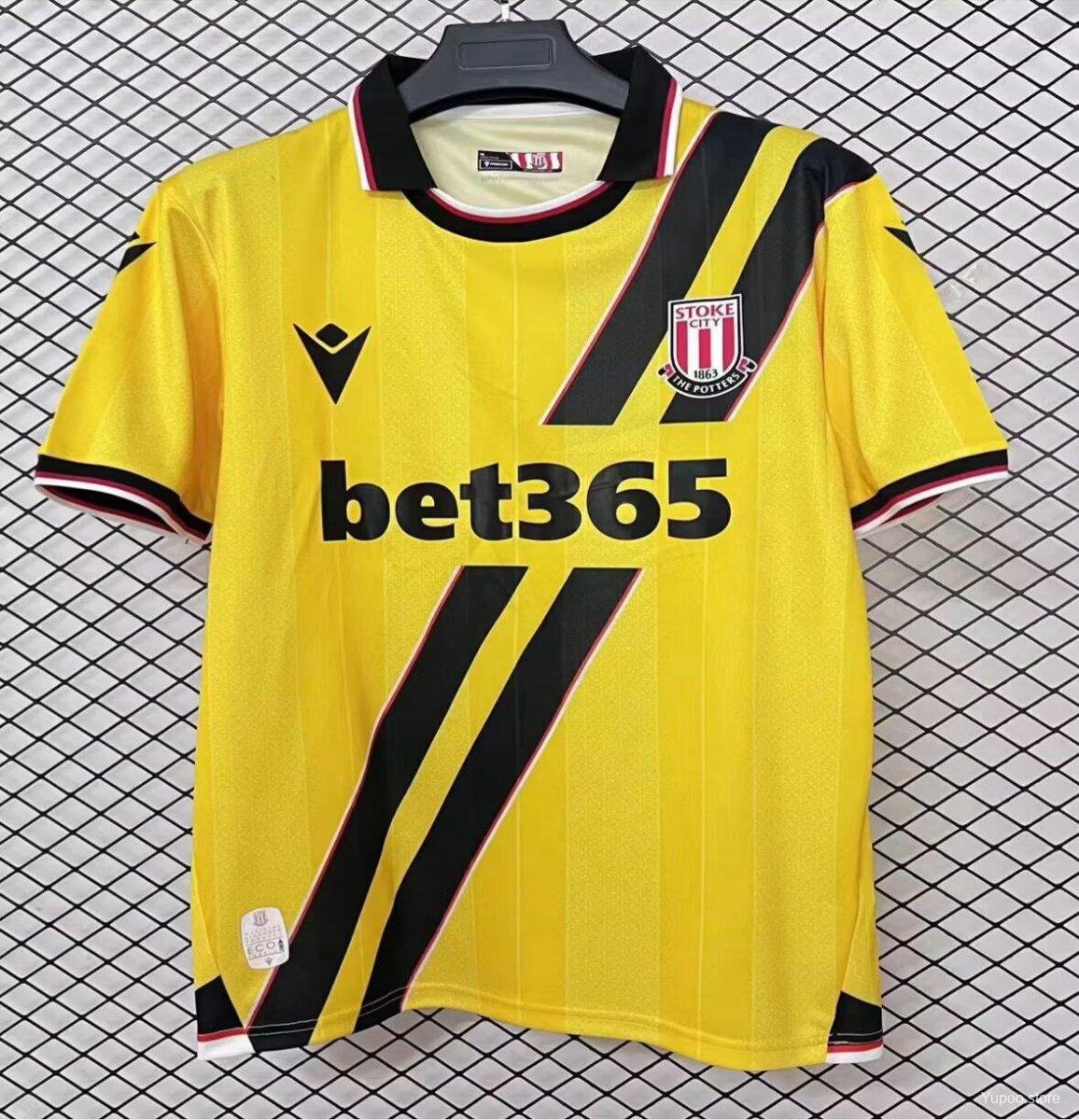 Stoke City Third Yellow 25/26 Jersey