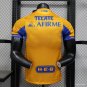 Tigres UANL Home Yellow with Blue Stripes 25/26 Player Soccer Football Futbol Adults Jersey