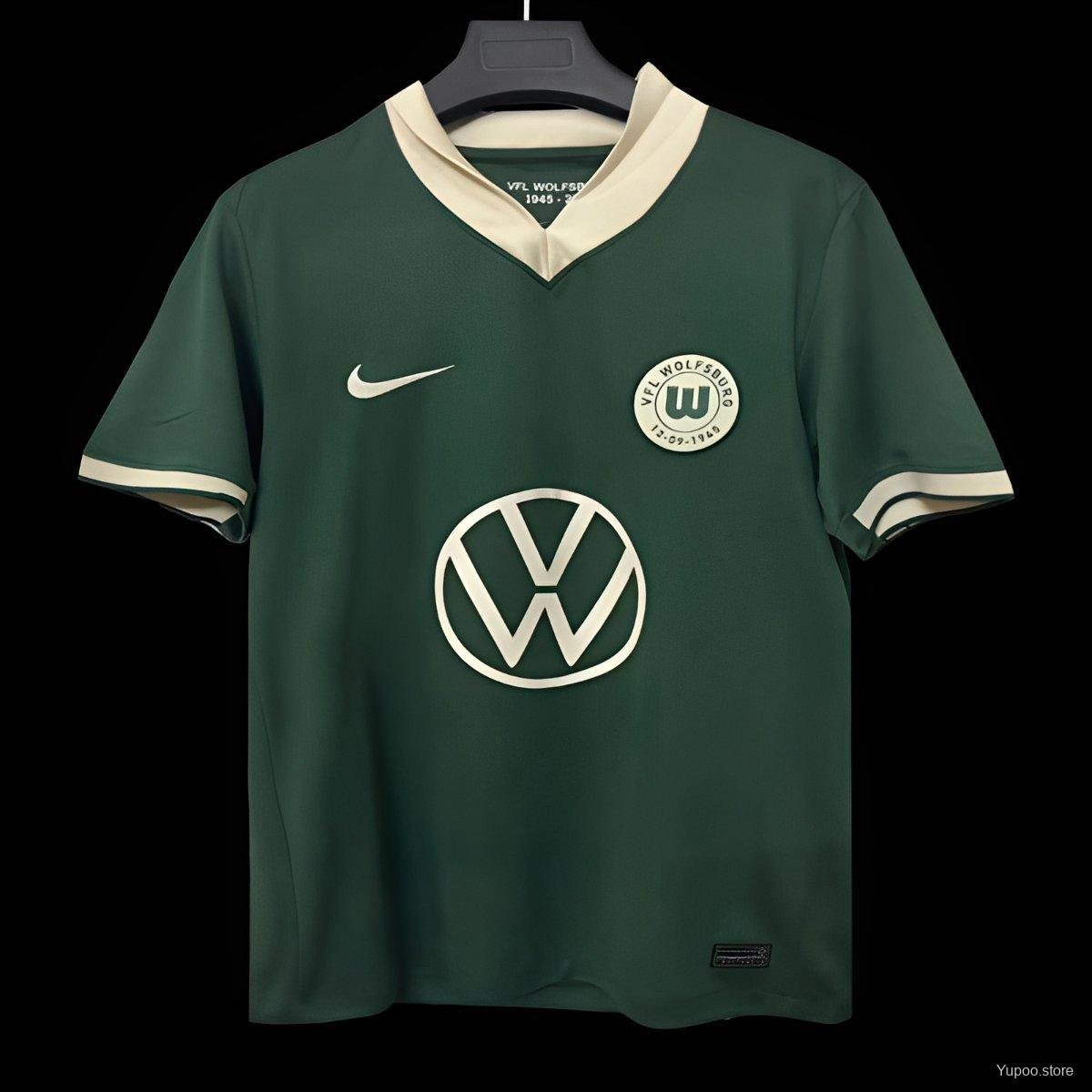 VFL Wolfsburg 80th Anniversary Green Special 25/26 Jersey