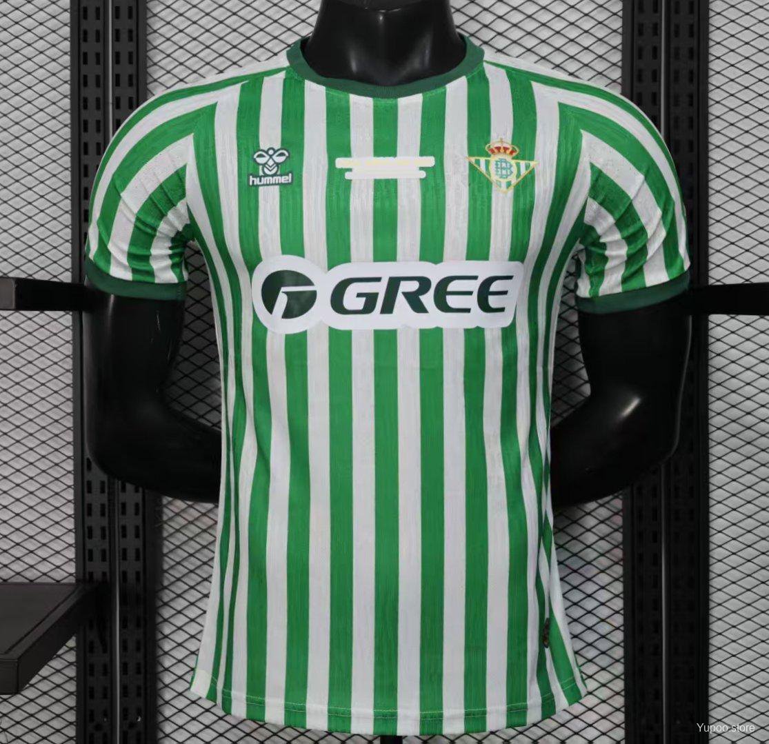 Real Betis Home 25/26 Player Jersey