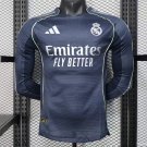 Real Madrid Away 25/26 Player Long Sleeve Jersey