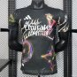 Real Madrid Black with Colorful Abstract Art Pattern 25/26 Player Jersey