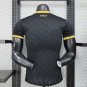 Real Madrid Black with Gold Trim 25/26 Player Jersey