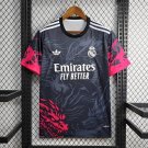 Real Madrid Black_Red Dragon Special 24/25 Adult Soccer Futbol Football Jersey
