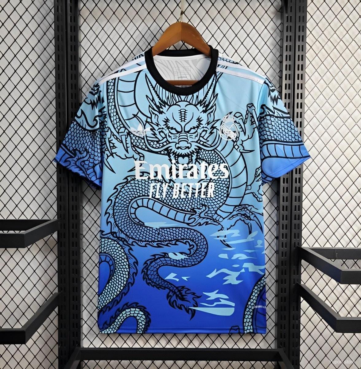 Real Madrid Blank Dragon Special Edition 24/25 Adult Soccer Futbol Football Jersey