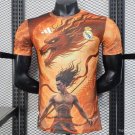 Real Madrid NA ZHA Orange with Dragon Warrior 25/26 Player Soccer Football Futbol Adults Jersey
