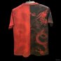 Real Madrid Red and Black with Split Dragon 25/26 Jersey