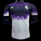 Real Madrid Trefoil Purple_White Pre-Match 24/25 Player Soccer Football Futbol Adults Jersey