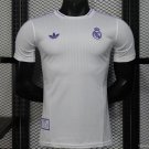 Real Madrid White with Purple Trim 25/26 Player Jersey