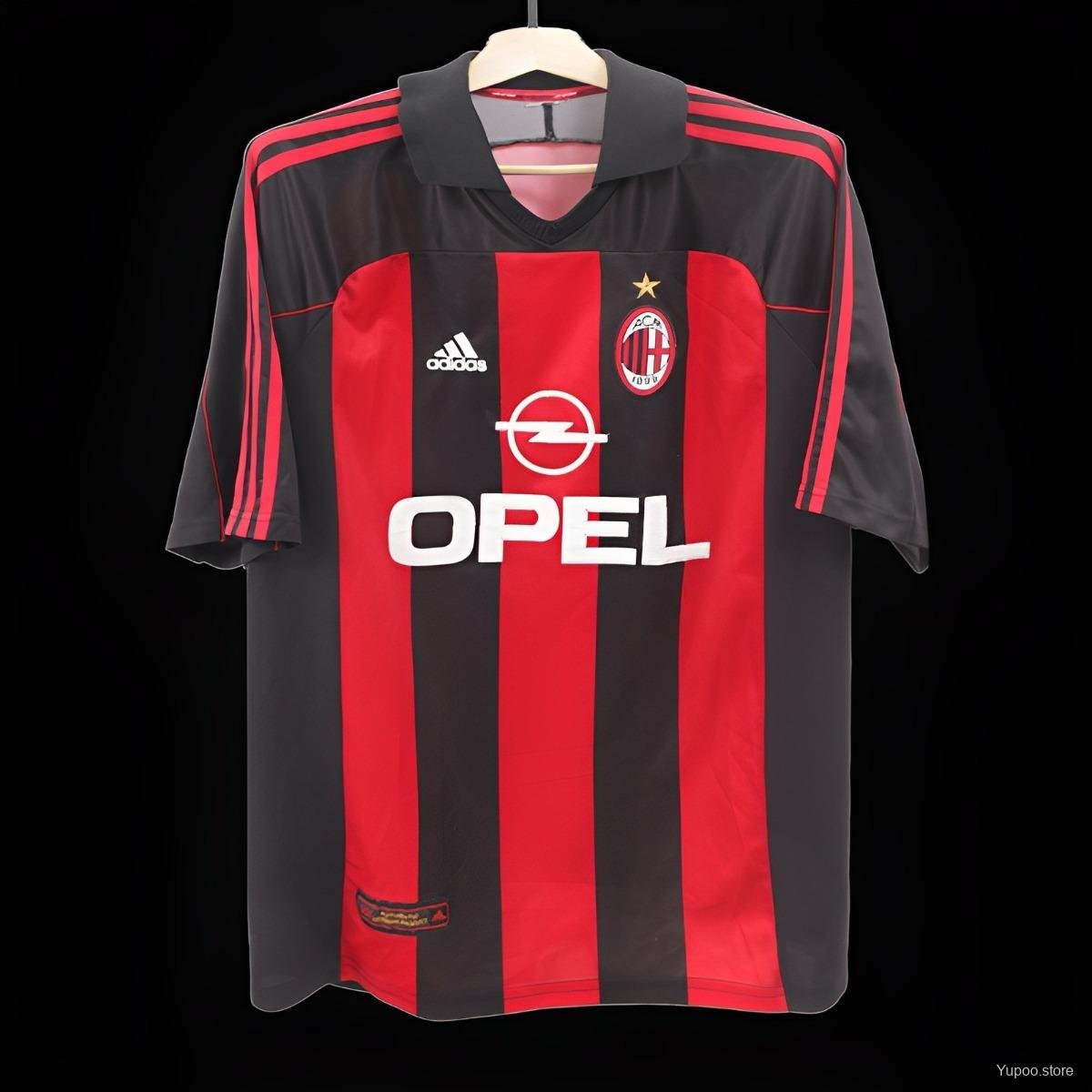 Retro AC Milan Home 2000/2001 Soccer Jersey