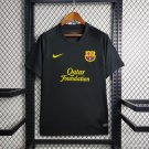 Retro Barcelona Black Away 2011/12 Soccer Jersey