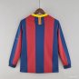Retro Barcelona Home 2010/11 Long Sleeve Soccer Jersey