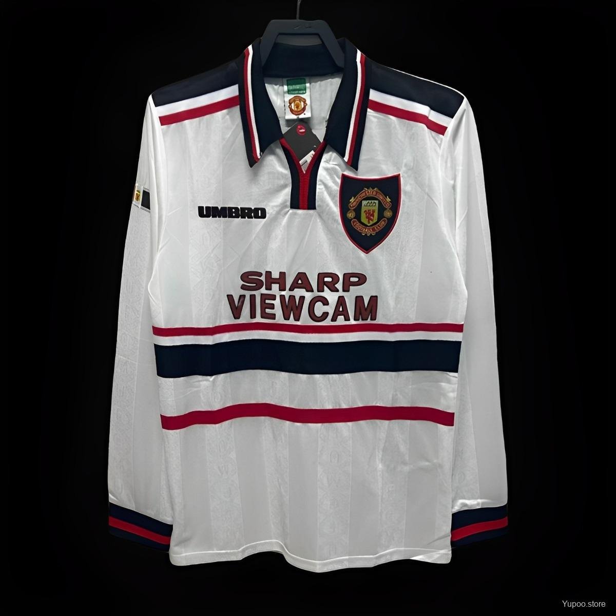 Retro Manchester United Third 1997/98 Long Sleeve Soccer Jersey