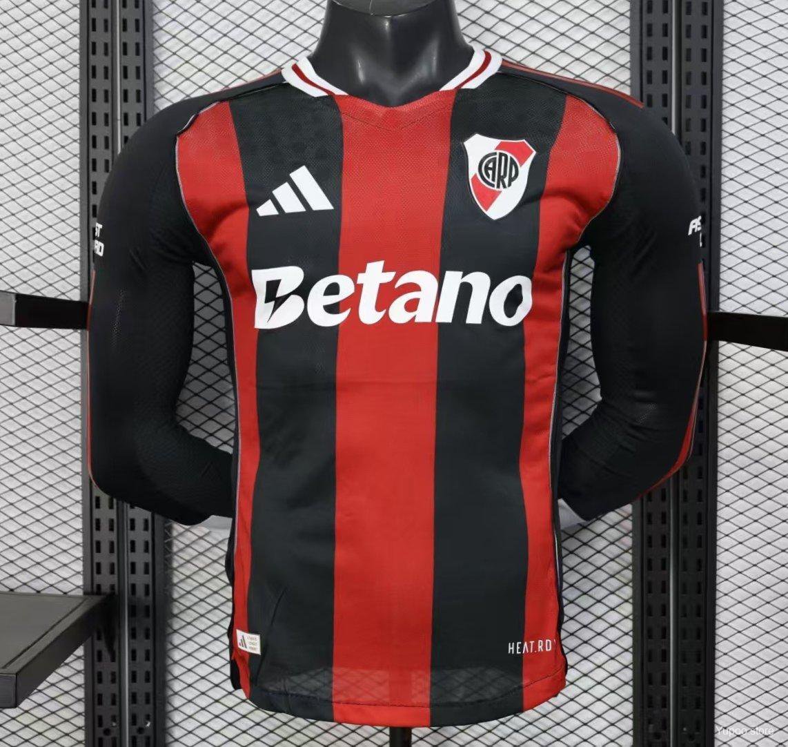 River Plate Away 25/26 Long Sleeve Player Jersey