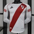River Plate Home 25/26 Long Sleeve Player Jersey