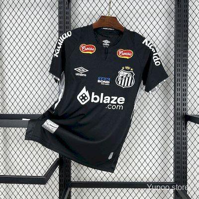 Santos Black 25/26 Jersey