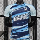 Olympique de Marseille Blue with Gradient Wave Pattern 25/26 Player Jersey