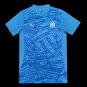 Olympique Marseille Blue Pre-match 24/25 Adult Soccer Futbol Football Jersey