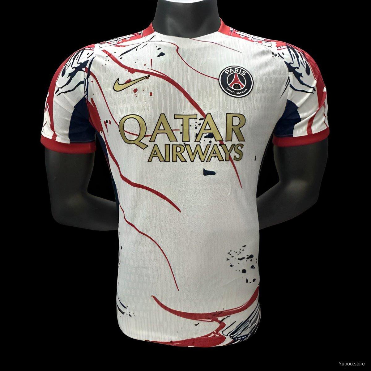 Paris Saint-Germain White 25/26 Player Jersey