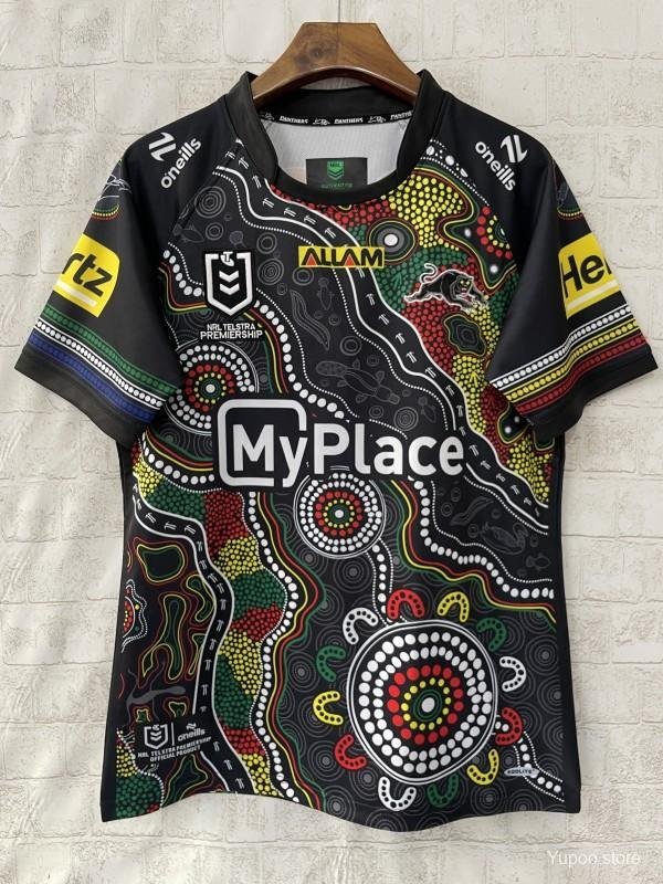 Penrith Panthers Black 25/26 Rugby Jersey