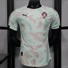 Portugal Away Mint Green 2025 Player Soccer Football Futbol Adults Jersey