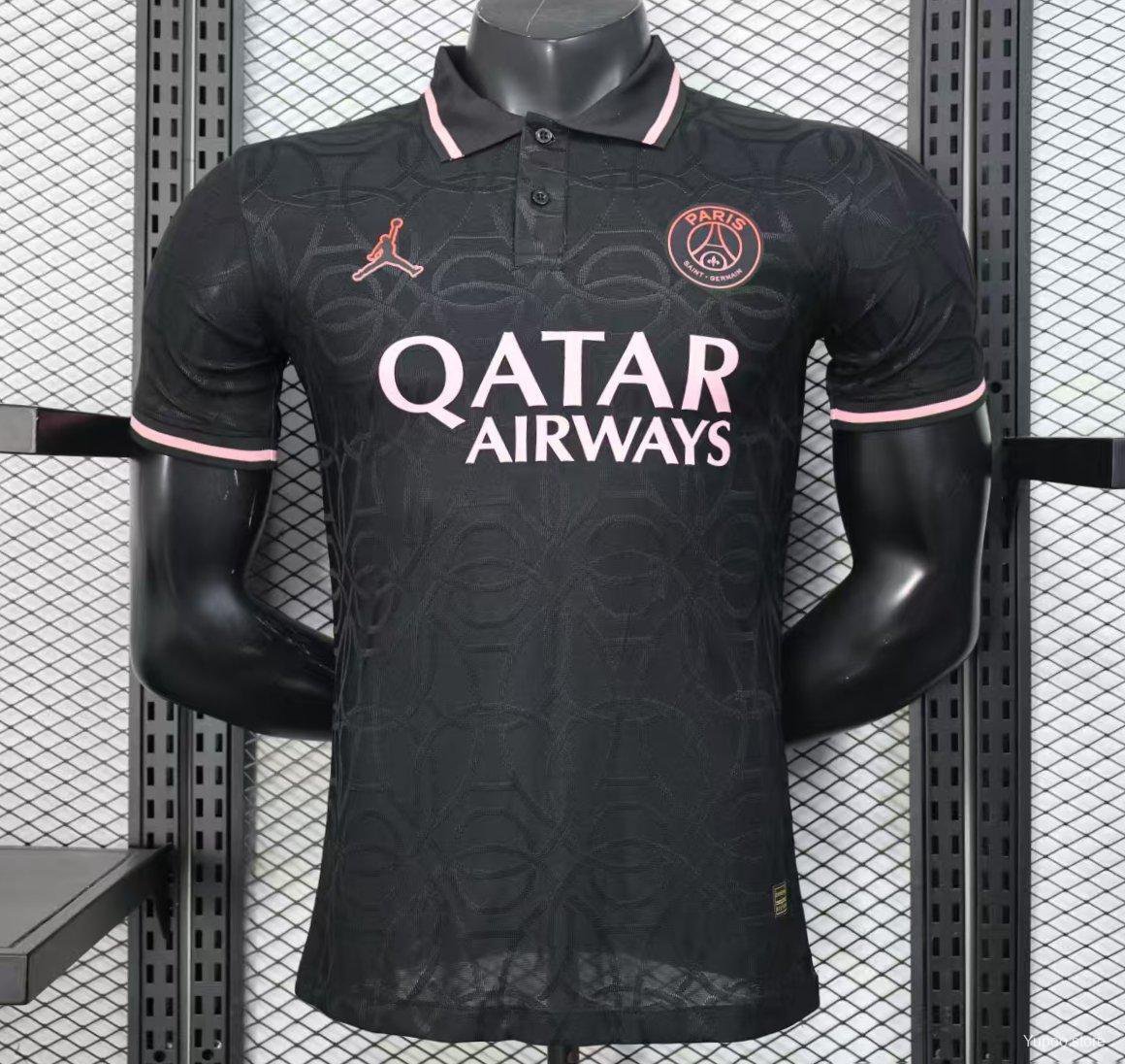 PSG Black Special 25/26 Player Jersey