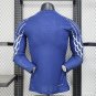 PSG Forth Blue 24/25 Long Sleeves Player Authentic Soccer Football Futbol Jersey Kit