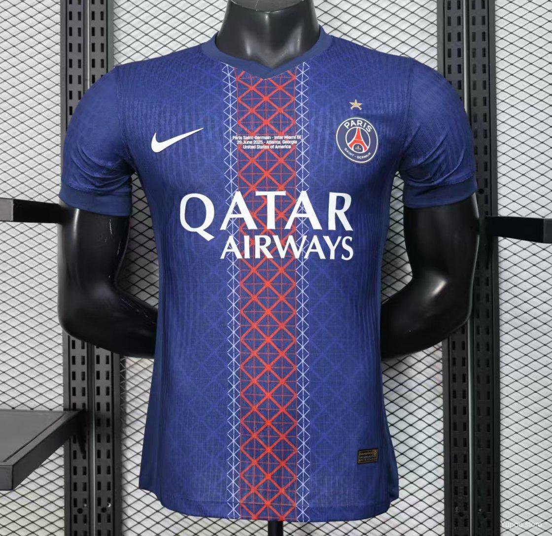 PSG Home 1 star 25/26 Player Jersey