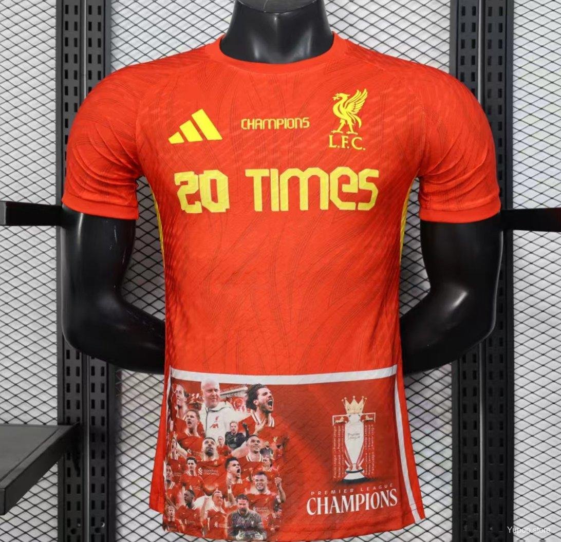 Liverpool Champions 25/26 Player Jersey